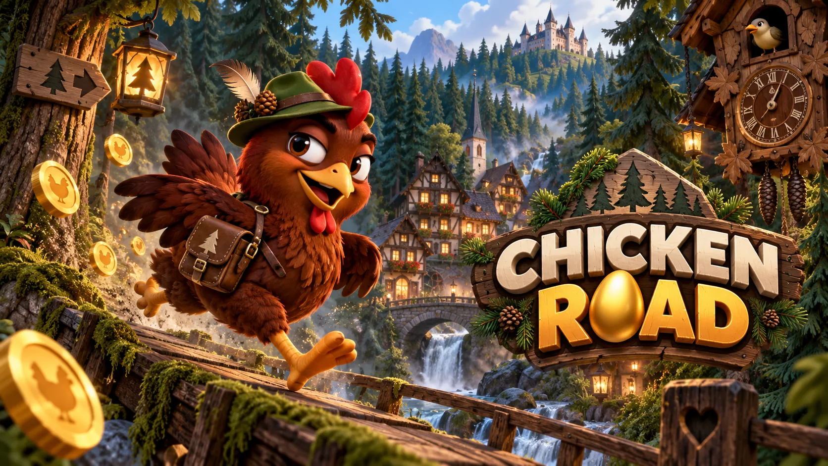 Chickens roads de1
